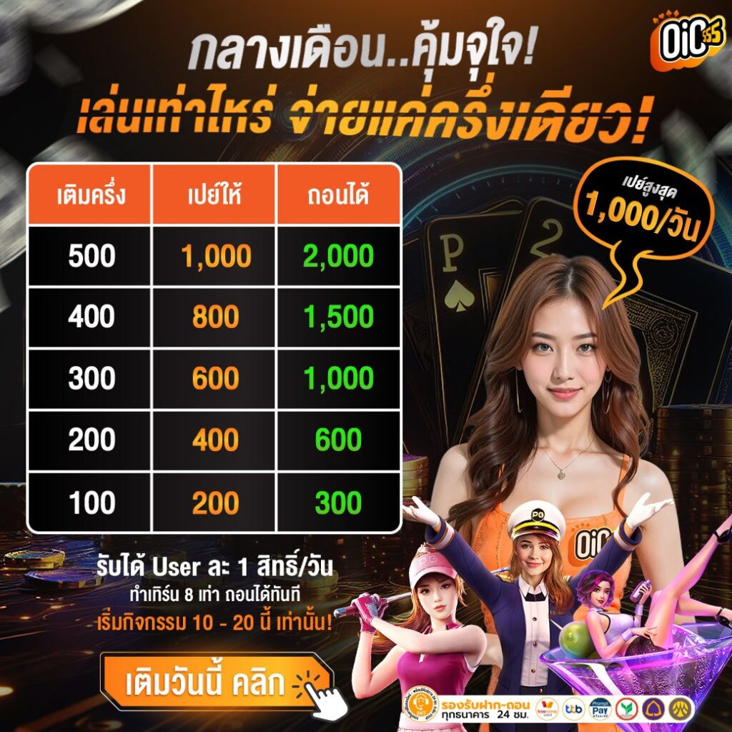 กลางเดือนคุ้มจุใจ